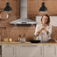 2-Piece Kitchen, 30" Dual Fuel Range and 30" Wall Mount Range Hood