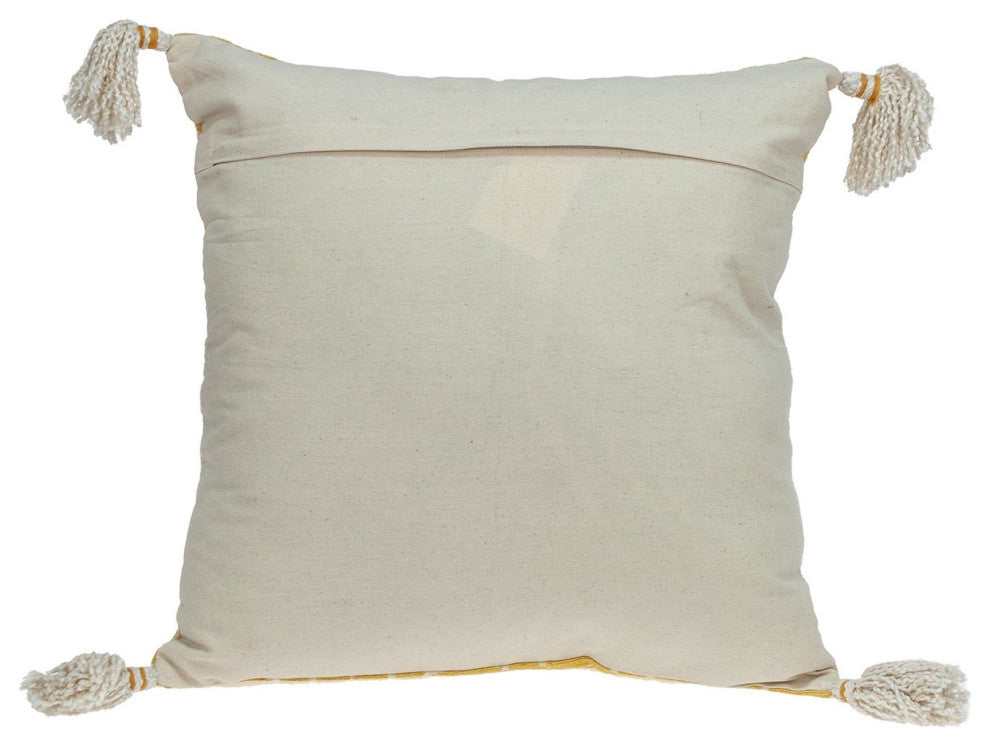 Daffodil Yellow Throw Pillow