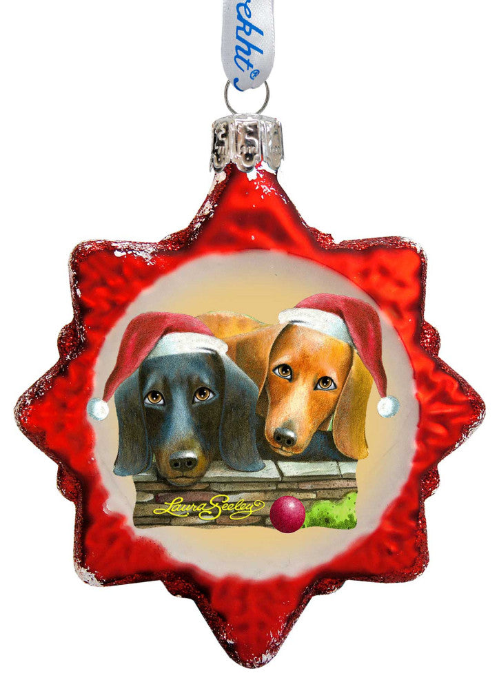 Where's The Ball Mercury Glass Ornament