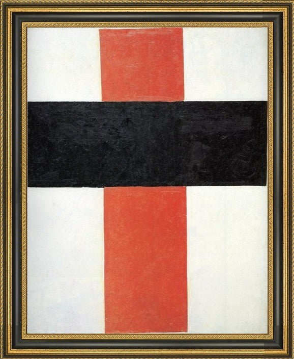 Kazimir Malevich Suprematism - 16" x 20" Framed Premium Canvas Print