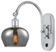Innovations 518-1W-PC-G93 Fenton 1 Light 6.5" Sconce, Polished Chrome