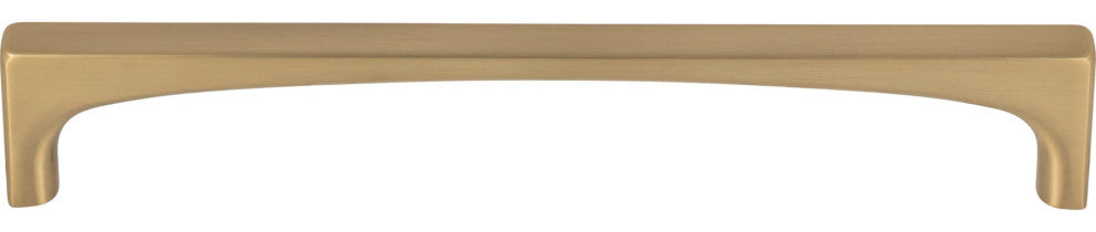Top Knobs TK1014 Riverside 6-5/16 Inch Center to Center Handle - Honey Bronze
