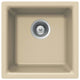 Houzer E-100 Quartztone 15-3/4" Undermount Single Basin Granite - Sand