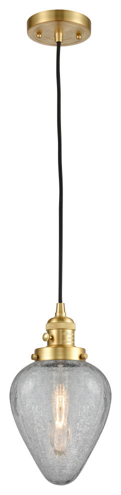 INNOVATIONS LIGHTING 201CSW-SG-G165 1 Light 6.5 inch Mini Pendant With Switch