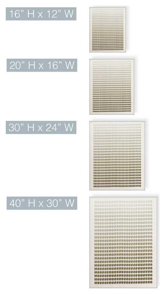 Abstract Neutral CLX' Canvas Wall Art by ChiChi Decor, 16"x12"