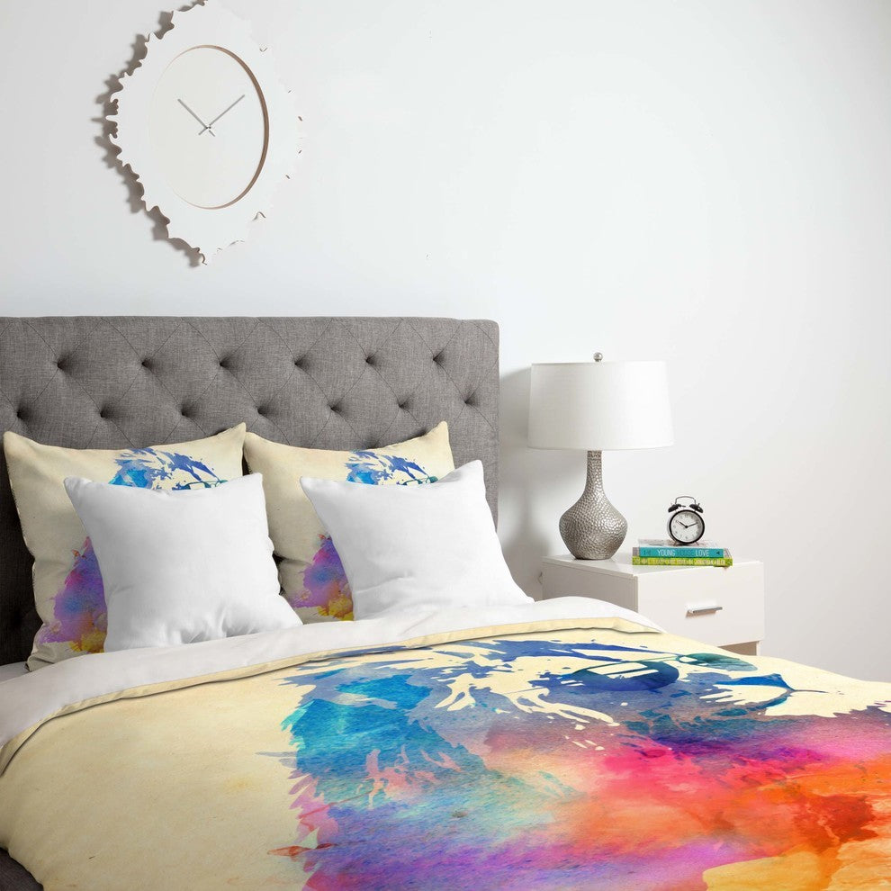 Deny Designs Robert Farkas Sunny Leo Duvet Cover - Lightweight