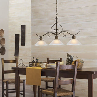 23100-01 Frosted Replacement Torchiere Glass Shade, 5"x12-7/8"