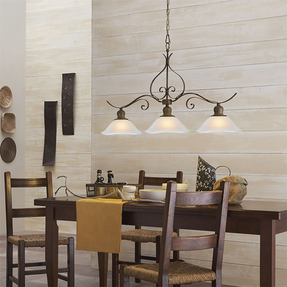 23100-01 Frosted Replacement Torchiere Glass Shade, 5"x12-7/8"