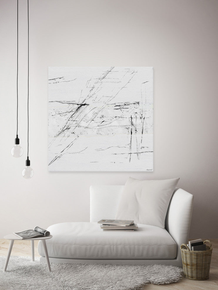 "Rolling Motion" Painting Print on Wrapped Canvas, 48x48