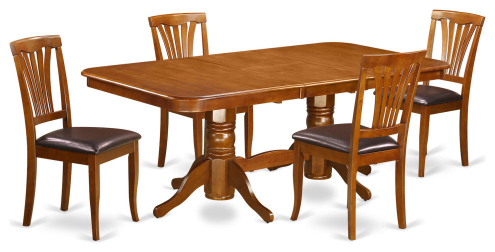 5 Pc Dining Room Table And 4 Dining Room Chairs