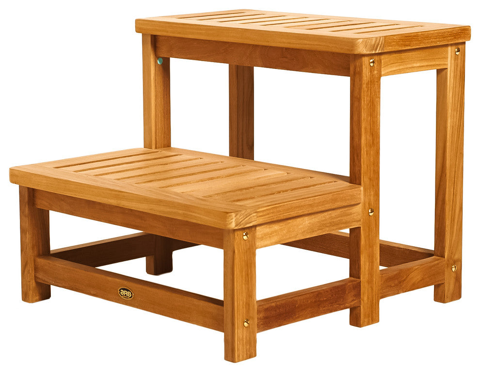 Teak Hot tub step 24" (60 cm)