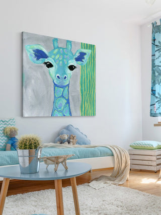 "Romeo" Painting Print on Wrapped Canvas, 32"x32"