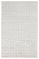 Weave & Wander Tatem Minimal Viscose Rug, White, 3'-6" x 5'-6" Rug