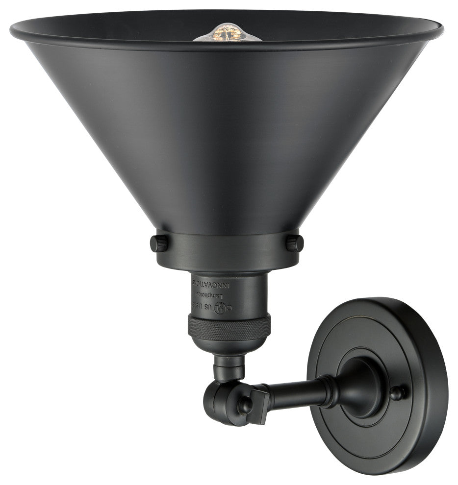 Briarcliff 1-Light Dimmable LED Sconce, Matte Black