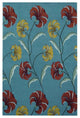 Safavieh Soho Soh767A Floral Rug, Blue/Multi, 5'0"x8'0"
