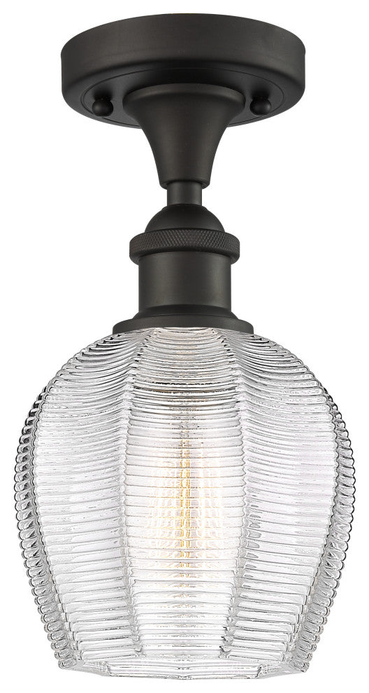 Innovations 516-1C-OB-G462-6-LED 1 LightSemi-Flush Mount, Oil Rubbed Bronze
