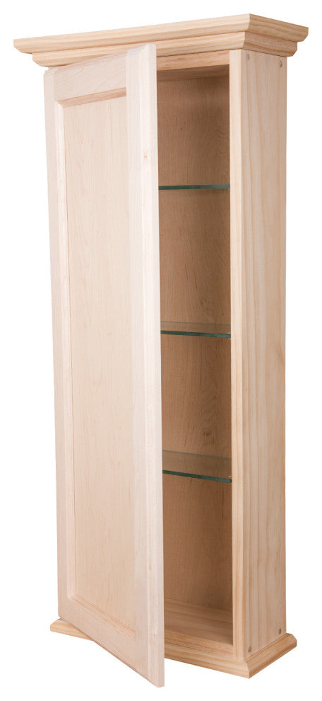 Lexington On the Wall Unfinished Cabinet 37.5h x 15.5w x 6.25d
