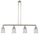 Innovations Lighting 214-Pn-G184-Led 4 Light Dimmable Led Island Light