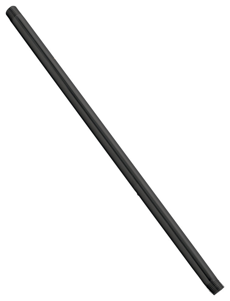 1/2"x48" IPS Pipe Nipple, Matte Black
