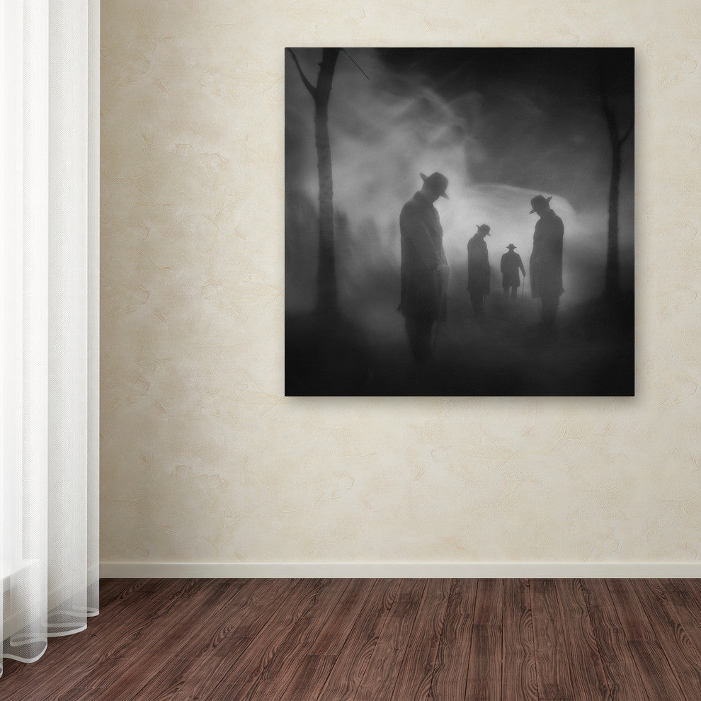 Jay Satriani 'The Men' Canvas Art, 18x18