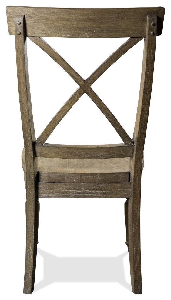 Riverside Furniture Sonora X-Back Side Chair Set of 2