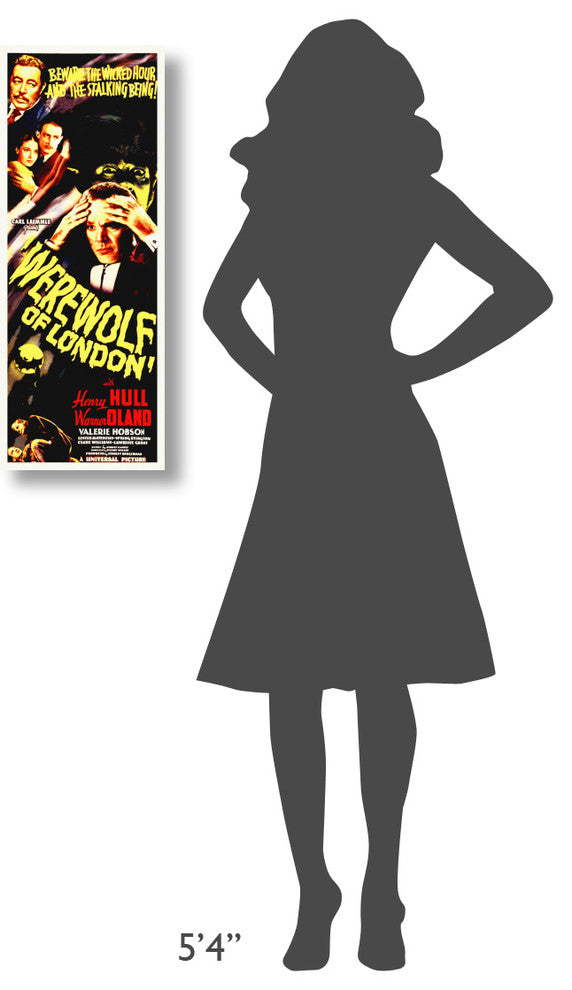 "Werewolf of London" Stretched Canvas Giclee by Hollywood Photo Archive, 12x30"