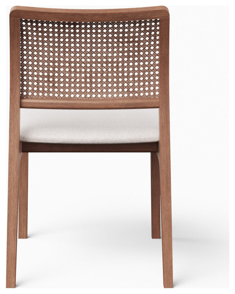 Larissa Side Chair, Set of 2, Nogal