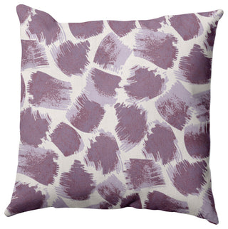 Giraffe Journey Pillow, Purple, 20"x20"