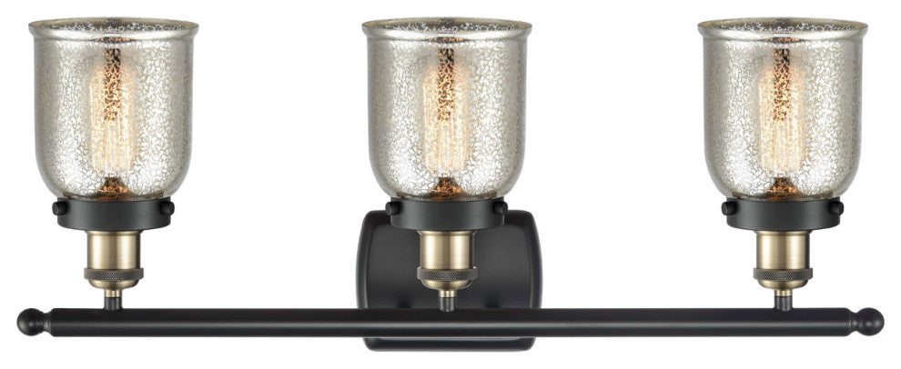 Innovations 916-3W-BAB-G58 3-Light Bath Vanity Light, Black Antique Brass