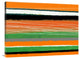 "Orange And Green Abstract 3" Fine Art Print