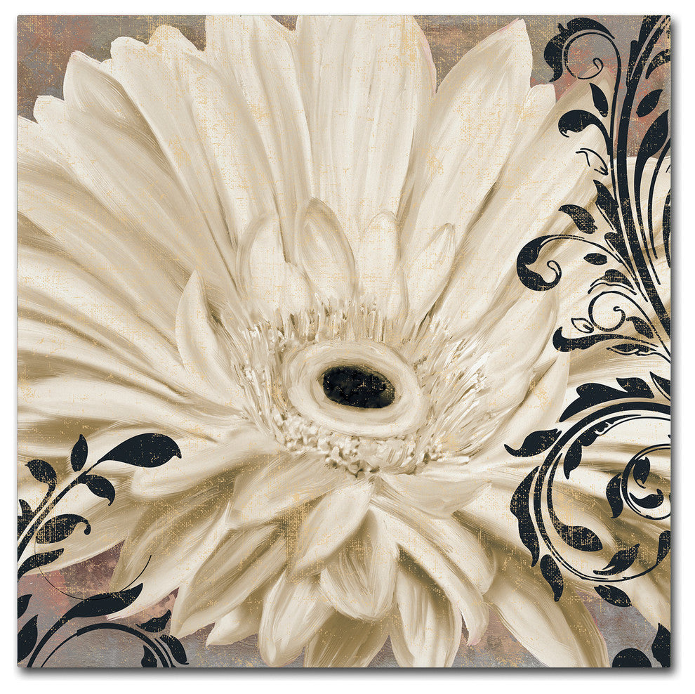 Color Bakery 'Winter White I' Canvas Art, 18"x18"