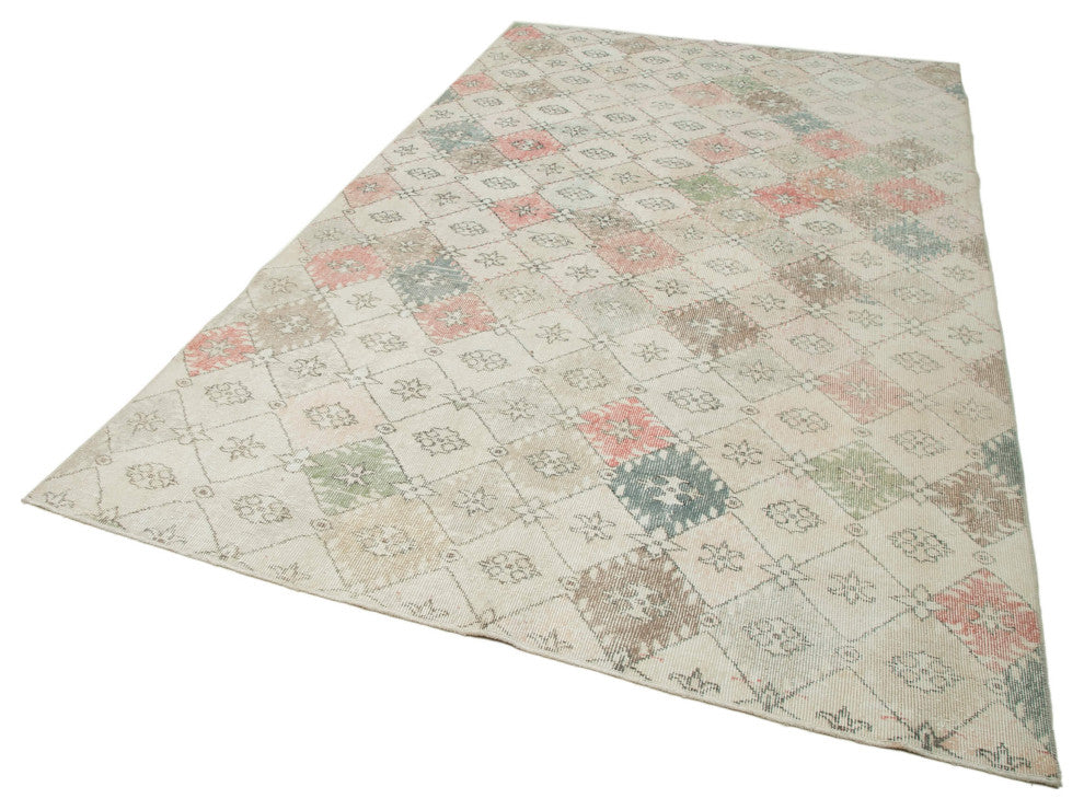 Rug N Carpet - Handmade Anatolian 6' 0'' x 10' 4'' Wool Vintage Rug