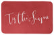 Red Tis the Season 34x21 Bath Mat