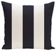 Awning Stripe Stripe Print Outdoor Pillow, Bewitching Navy, 20"x20"