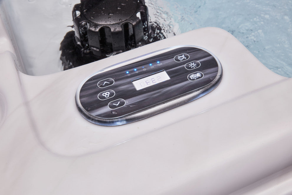 Riley 3 Person Hot Tub with Ozonator