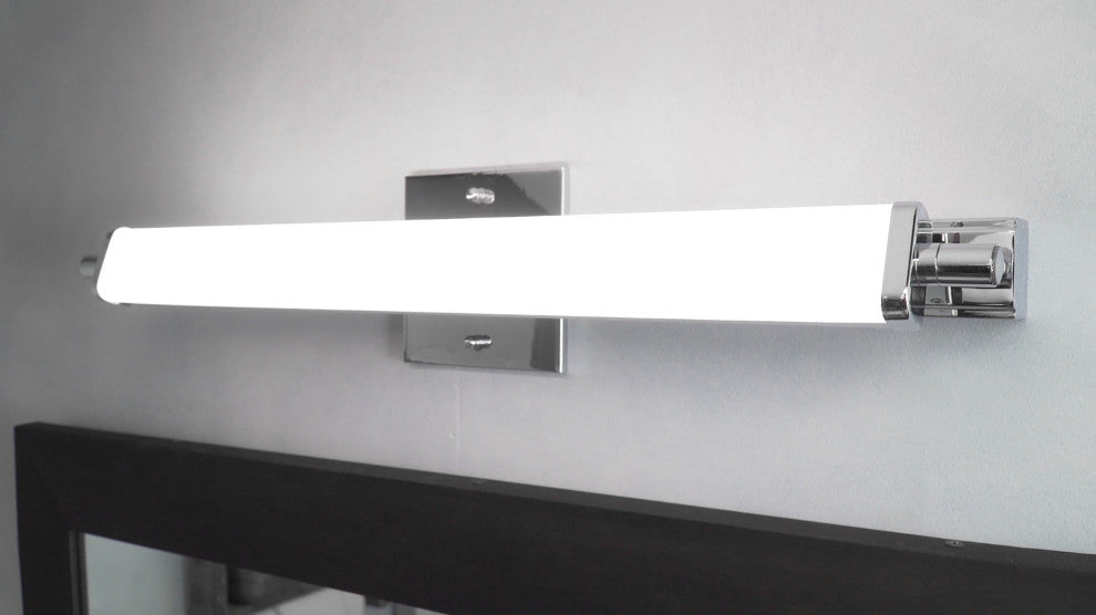 Maxim 53034WT Director 36"W LED Bath Bar - Polished Chrome