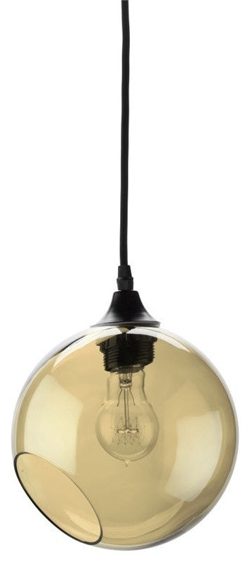 Nuevo Living Sphere Lighting Pendant, Champagne Glass