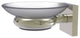Montero Wall Mounted Soap Dish, Polished Nickel