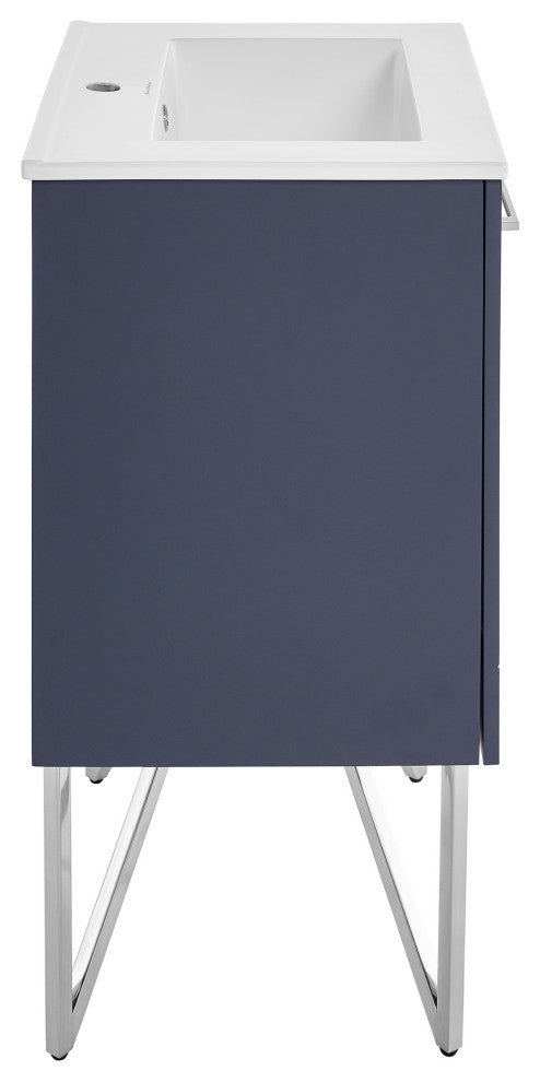 Annecy 24" Bathroom Vanity, Cinder Purple