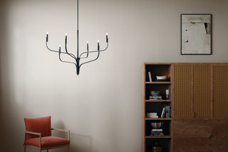Livadia Chandelier, 47" 6 Light