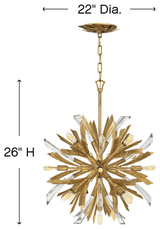 Fredrick Ramond Vida Small Orb, Burnished Gold