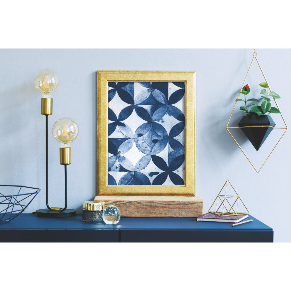 Paul Brent Moroccan Tile Peel and Stick Wallpaper, Blue