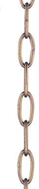 Standard Decorative Chain, Hand-Painted Vintage Gold Leaf