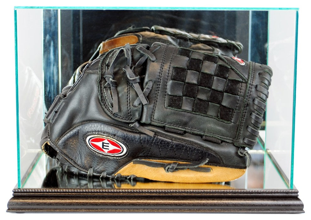Rectangle Baseball Glove Display Case, Black