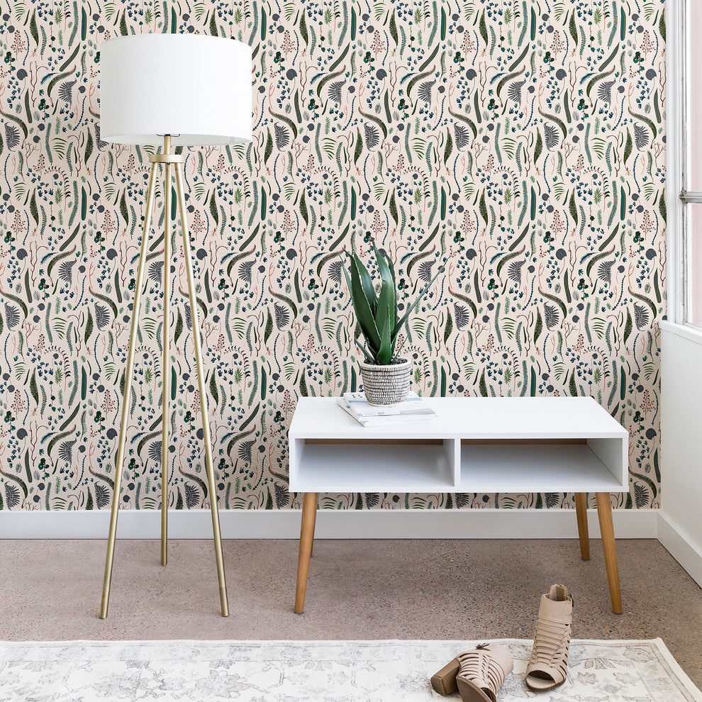 Deny Designs Holli Zollinger Wilder Wallpaper, Beige, 2'x4'