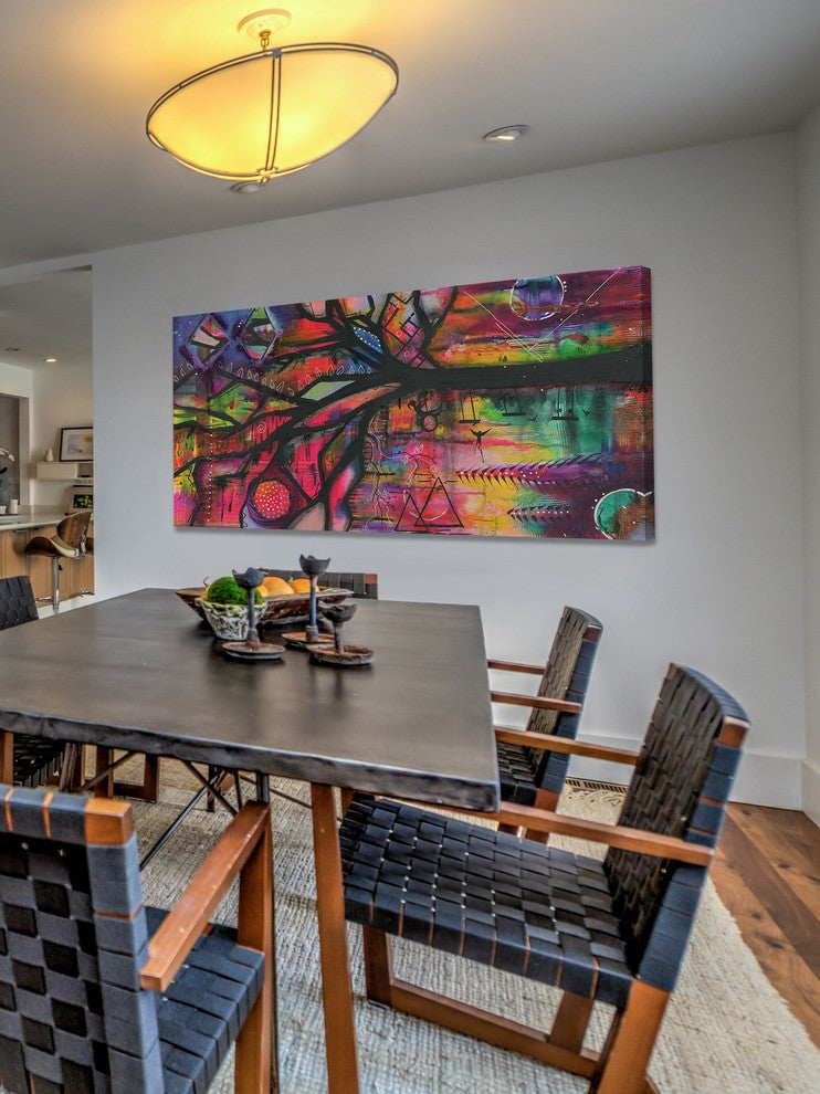 Marmont Hill, "In the Trees" by Sloane Kady Print on Wrapped Canvas, 36x18