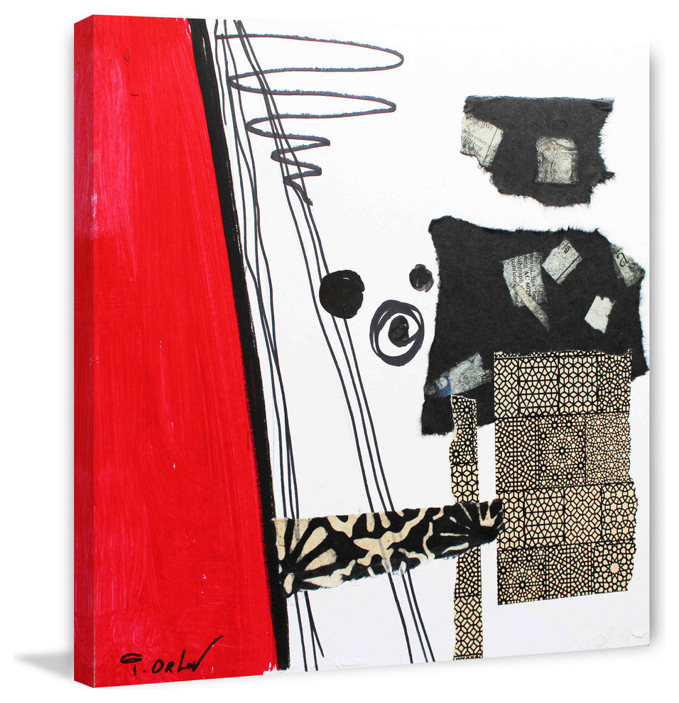 "Touch of Modern VII" Painting Print on Canvas by Irena Orlov