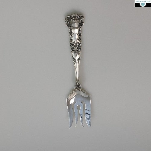 Gorham Sterling Silver Buttercup Cold Meat Fork