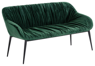 Modrest Katrina Modern Green Fabric Bench