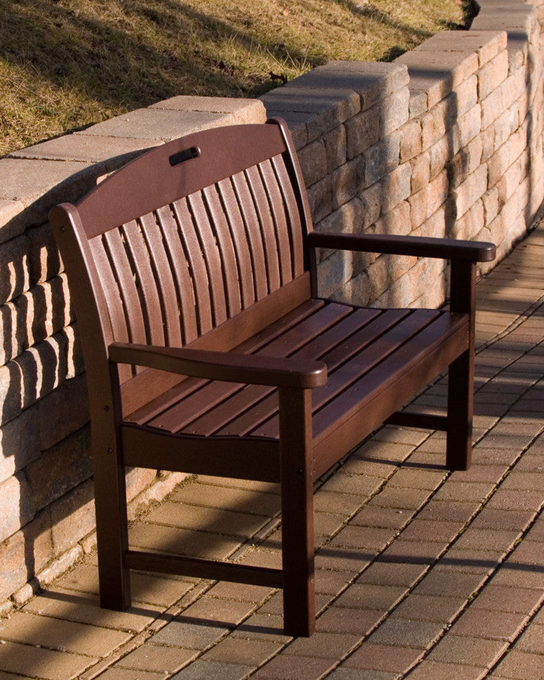Polywood Nautical 48" Bench, Sand
